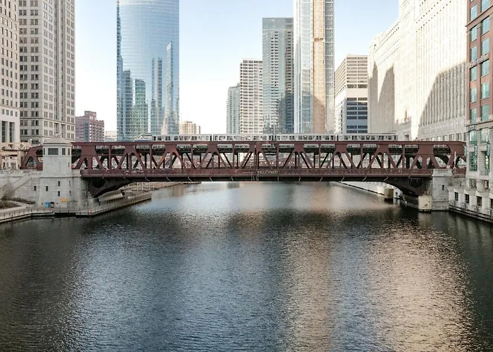 Апартаменты River N 2br W Gym Wd Nr Magnificent Mile Chi-164